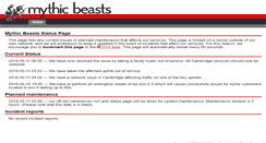 Desktop Screenshot of centaur.mythic-beasts.com